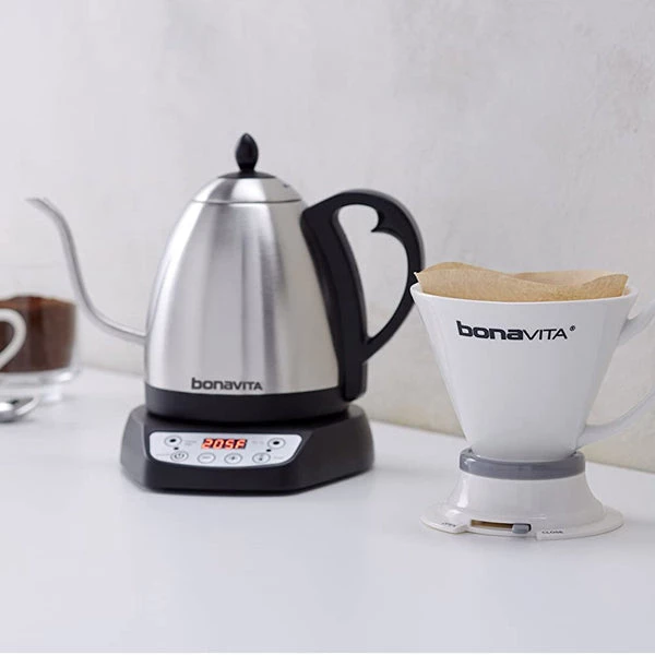 Alternative Brewing Bonavita 1L Variable Temperature Gooseneck Kettle 6 Alternative Brewing Bonavita 1L Variable Temperature Gooseneck Kettle