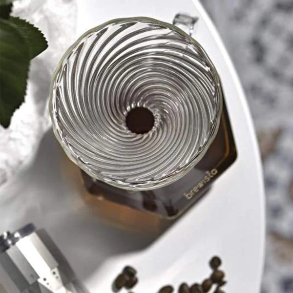 Brewista Tornado Duo Double Wall Glass Dripper 7 Brewista Tornado Duo Double Wall Glass Dripper