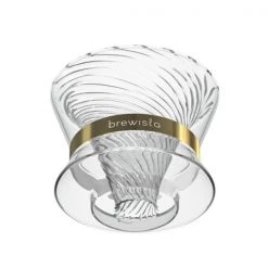 Brewista Tornado Duo Double Wall Glass Dripper 10 Brewista Tornado Duo Double Wall Glass Dripper