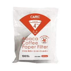 Barista Warehouse Cafec Abaca Paper Filters (100Pcs)