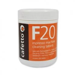 Cafetto Espresso Machine Cleaning Tablets 2 Gram 200 Tablets Jar Café Supplies/Cleaning