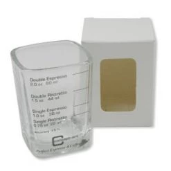 Concept-Art Barista Shot Glass, 60ml Shot Glasses & Dosing Tools