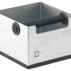 Concept-Art Coffee Knockout Bin, Stainless Steel Barista Tools