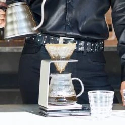 Hario V60 Pour Over Set - Silver