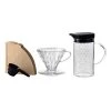 Barista Warehouse Hario V60 Dripper & Thermocolor Server Set 2 Barista Warehouse Hario V60 Dripper & Thermocolor Server Set