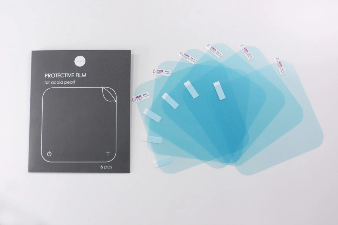Acaia Pearl Protective Film 6pk 4 Acaia Pearl Protective Film 6pk