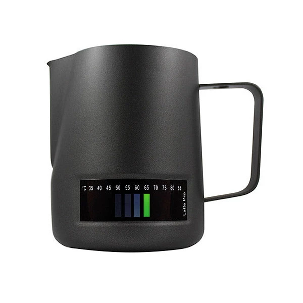Barista Warehouse Latte Pro Milk Jug - Matte Black Barista Tools 3 Barista Warehouse Latte Pro Milk Jug - Matte Black Barista Tools