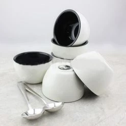 Rhino Cupping Bowl & Spoon Set