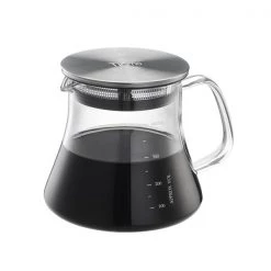 Barista Warehouse Tiamo Clear Glass Range Server