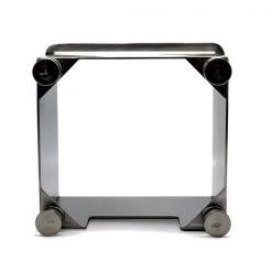 Barista Warehouse Tiamo Milk Jug Rinser - Stainless Steel Bench Fitting