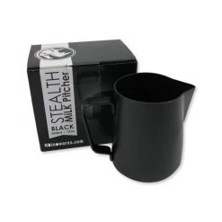 Rhino Black Stealth Milk Pitcher - 12oz/360ml
