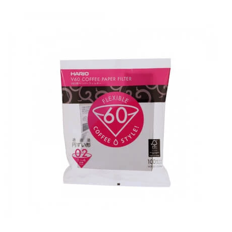 Hario V60 2 Cup (100Pcs) White Papers Bulk 3 Hario V60 2 Cup (100Pcs) White Papers Bulk